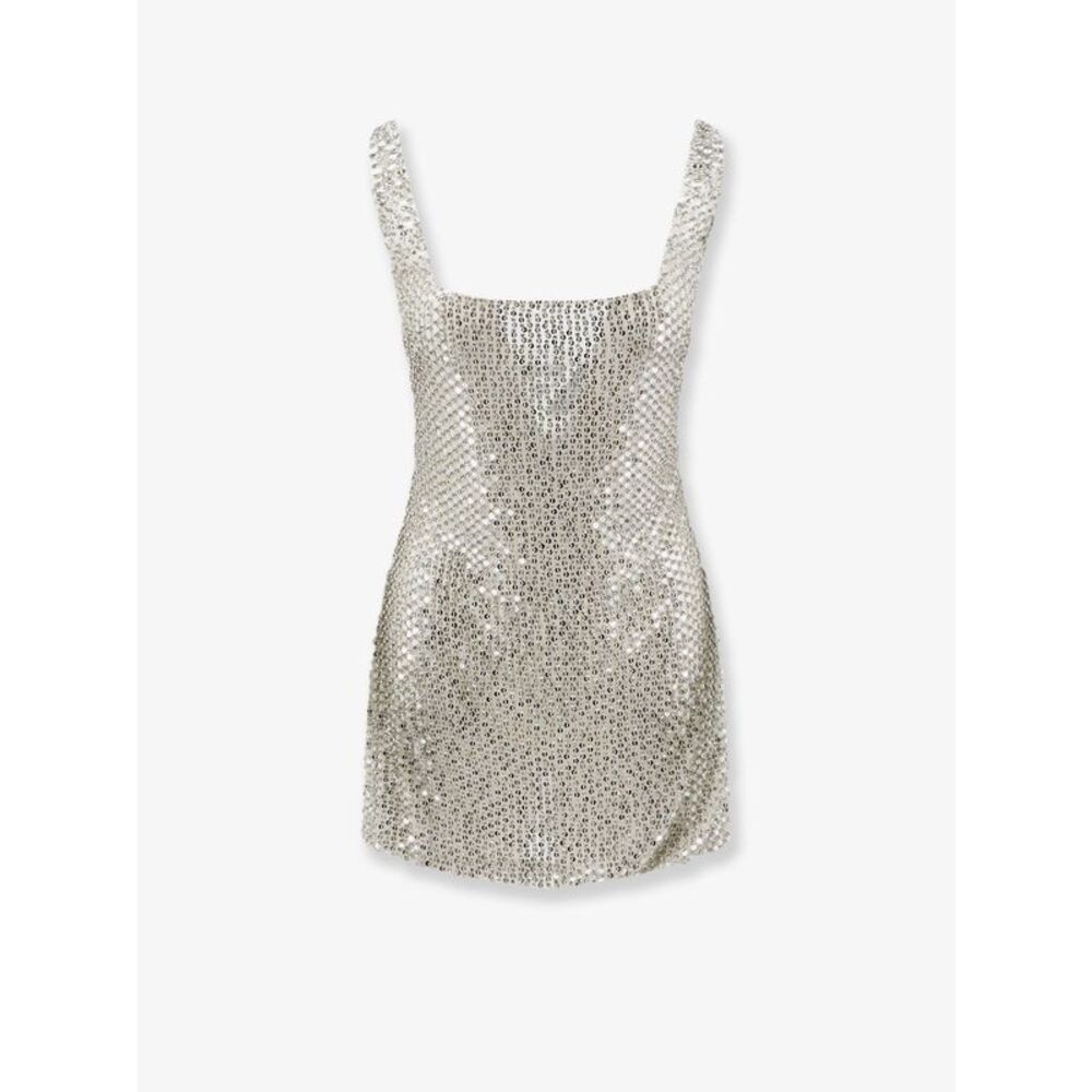 Retrofete Women Mini Dress With Seqiuins And Rhinestones